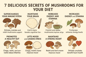 7 mushroom benefits