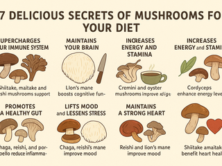 7 mushroom benefits
