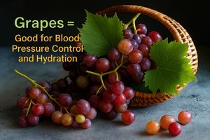 Grapes – Good for Blood Pressure & Hydration | Fresh Buyzar