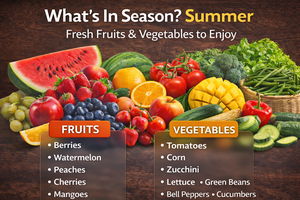 What’s In Season? Summer Fruits & Vegetables | Fresh Buyzar