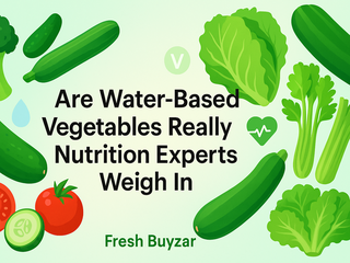 Are Water-Based Vegetables Really Healthy