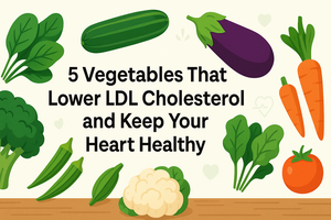 5 Vegetables to Lower LDL Cholesterol and Keep Your Heart Healthy | Fresh Buyzar