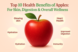 Top 10 Health Benefits of Apples for Skin, Digestion & Wellness | Fresh Buyzar