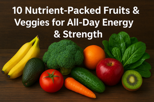 10 Nutrient-Packed Fruits & Veggies for Energy & Strength | Fresh Buyzar